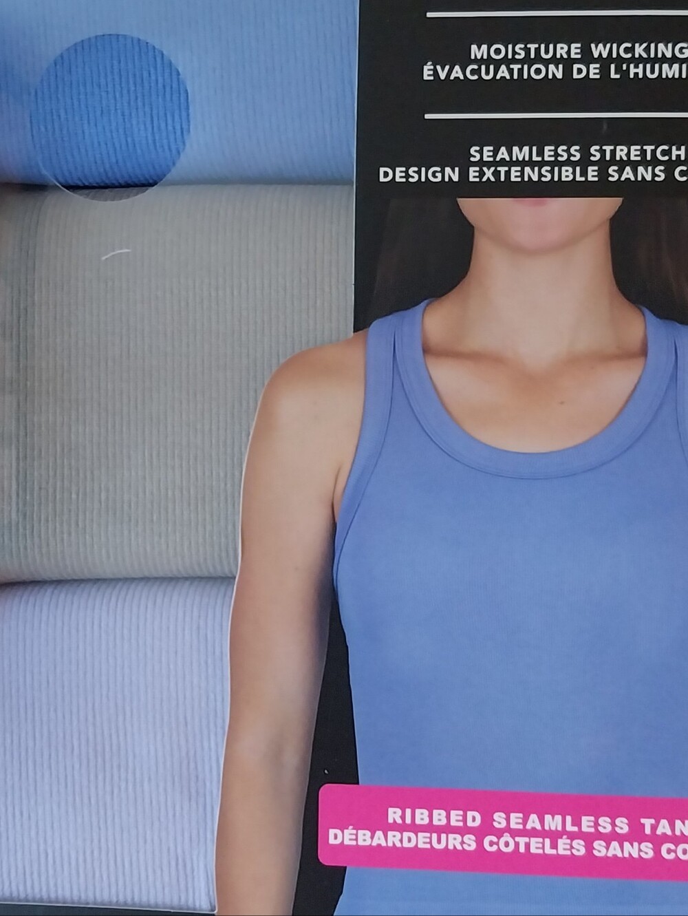 Reflex NWT Ribbed Seamless Tank - (3-Pack)